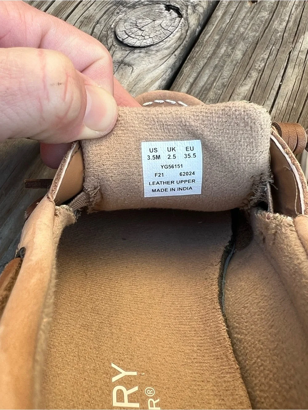 Sperry Kids Light Tan/Mesh Boat Shoes